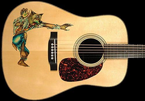 Strattoos Guitar Inlay Stickers - Cool Guitar Stickers and Decals to Transform your Musical Instruments into a Work of Art! Non-Adhesive, Tattoo Inspired Designs that look like a Custom Paint Job!
