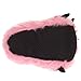 Plush Bear Paw Animal Slippers (Pink, X-large)