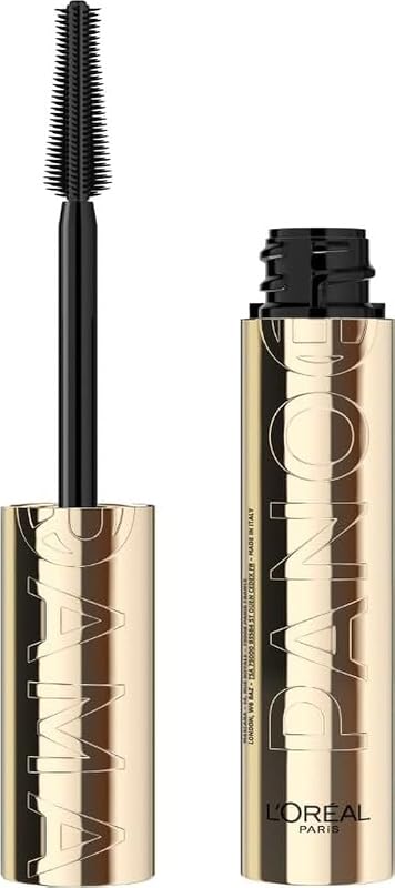 L'Oréal Paris Mascara Volumizzante, Ciglia a Ventaglio, Sguardo più Ampio, Adatto a Occhi Sensibili, Arricchito con 5% Stretchflex Complex, Senza Grumi, Panorama by Volume Million Lashes, Colore: Nero