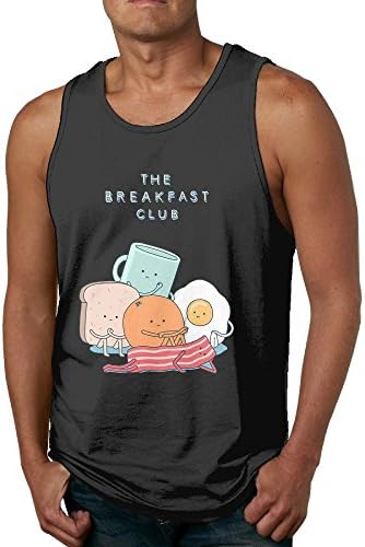 RiDinds THE BREAKFAST CLUB Men's 100% Cotton Tank Top Tee SizeL ColorBlack