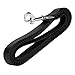 Dog Leash, Itery Pet Durable Leash Strap for Puppy Pet Leash Rope 6-feet Long 3/4 Inch Wide (Black, 6 Feet)