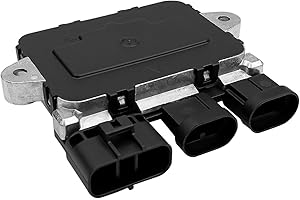 EMIHO Engine Cooling Fan Module Replace 21493-3JA0E Fit for Nissan Pathfinder 2013-2020 Infinity Q60 2014-2019, Radiator Cooling Fan Control Module Unit Car Fan Controller Power Module