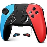 AceGamer Wireless Controller for Nintendo Switch/Switch 2/Lite/OLED/Windows, Hall Effect Joystick for Switch Pro Controllers with Wake Up/Turbo/Vibration/Back Buttons/Programmable