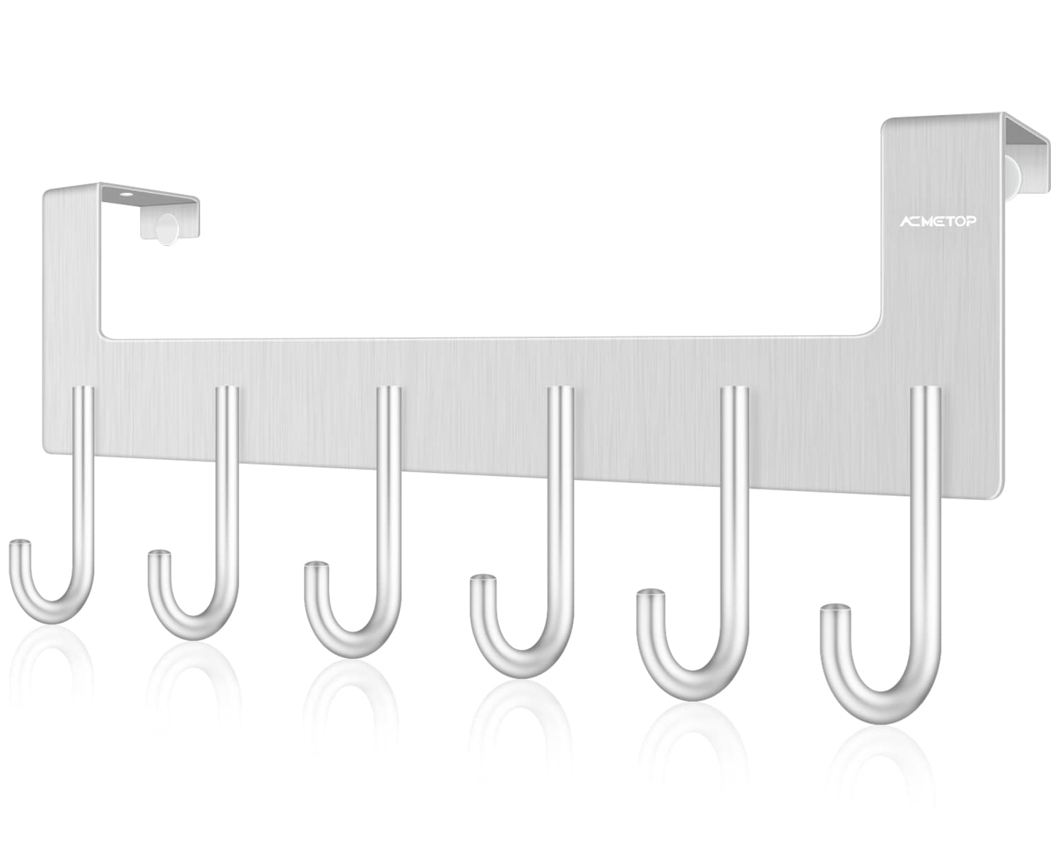 ACMETOP Over The Door Hooks, Over The Door Hanger, Heavy Duty Aluminum