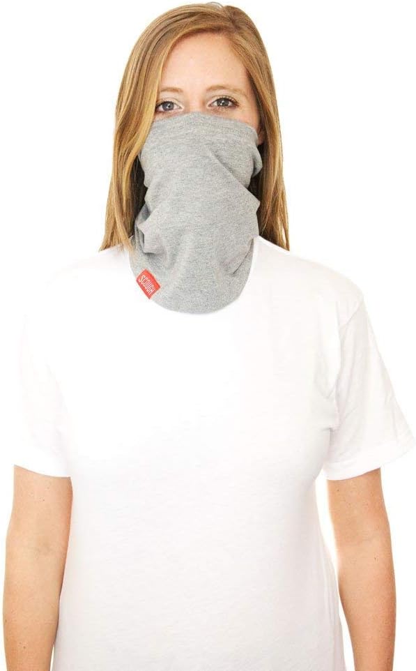 Rylen Neck Warmer Pollution Protection Scarf Pollution Protection Filter Mask with Activated Carbon Filter