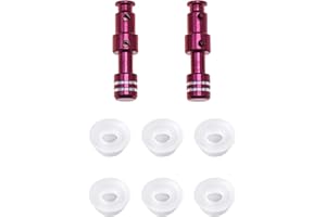 ZLR Pressure Cooker Replacement Parts, 2 Pcs Float Valve and 6 Pcs Silicone Caps Compatible with Instant Pot Easy Installation, Accessories Fits IP Lux 8 QT, Duo 8 QT, Duo Plus 8 Quart.