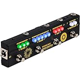 SONICAKE Bass Effects Pedals Multieffect Preamp Compressor Boost Fuzz Octave Multi Effects Pedal Boom Ave With FX Loop