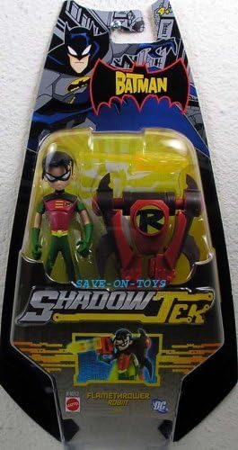 The Batman Shadow Tek Ultra Action Figure Flamethrower Robin by The Batman