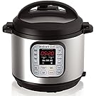 Instant Pot DUO60 6 Qt 7-in-1 Multi-Use Programmable Pressure Cooker, Slow Cooker, Rice Cooker, Steamer, Sauté, Yogurt Maker and Warmer