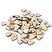 NUOLUX 100pcs Wood Slice 20mm Embellishments DIY Craft Wedding Decor Table Confetti