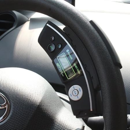 Amazon 最強ハンドル取付 車載bluetoothハンズフリーキット 車 バイク 車 バイク
