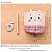 Small Wall Hanging Organizer, Over The Door Hanging Storage Bag Wall Mounted Storage Pockets for Little Tiny Things Cute Cat Deco for Kids Room and Office