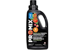 PRO-Mix Organic-Based Garden Fertilizer for Tomatoes, Vegetables & Fruits (3-6-12) – Promotes 2X Harvests – 1.25 kg