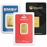 5 Gram Gold Bars.9999 Pure