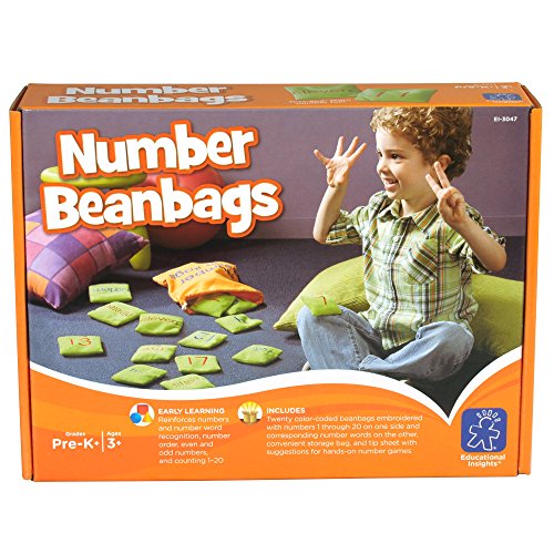 Educational Insights Number Beanbags