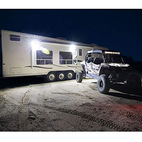 MICTUNING LED RV Exterior Porch Light/Interior Ceiling Dome Light 10