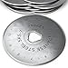 ARTEZA 45mm Quilting Rotary Cutter Replacement Blades, Fits Olfa & Fiskars (Pack of 10)