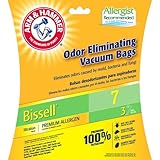 ARM & HAMMER Bissell 7 Premium Bag (1 Pack of 3 Bags)