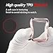 GELISHI Apple Watch Screen Protective Ultra-Thin Shiny Case 38mm High Defination Clear TPU All-Around Full Cover for Apple Watch Series 3/Series 2/Sport Edition (Rose Pink)