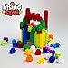 RisingStar Interlocking Building Castle Blocks - Original & Fun Design Building Block Set for Cognitive Development - STEM Toys for Boys and Girls - 300 Pieces