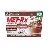 MET-Rx Original Meal Replacement Extreme Chocolate, 40 count (2.54 ounce packets)