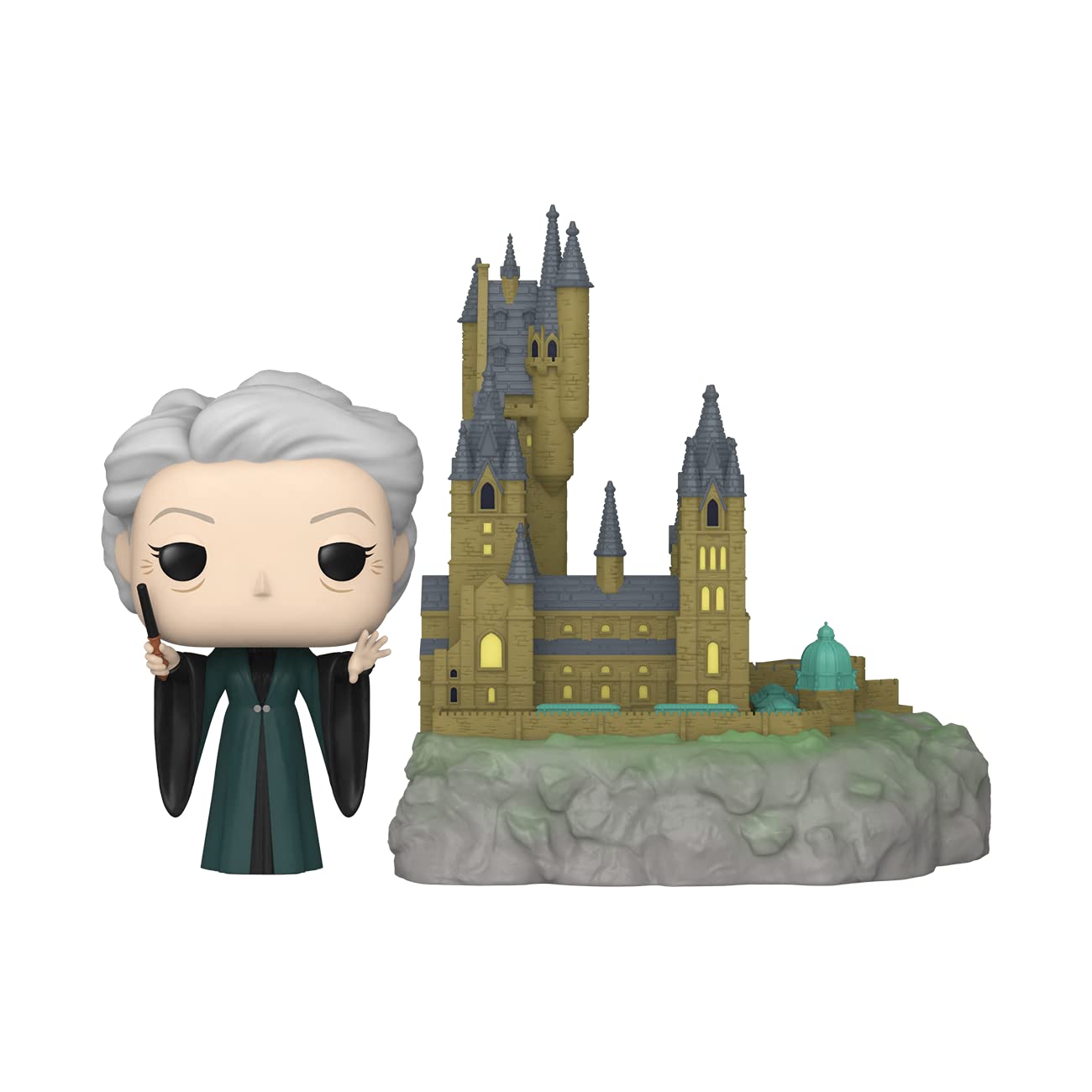 Funko POP! Town: HP Co0th - Minerva McGonagall With Hogwarts - Harry Potter - Collectable Vinyl Figure - Gift Idea - Official Merchandise - Toys for Kids & Adults - Movies Fans