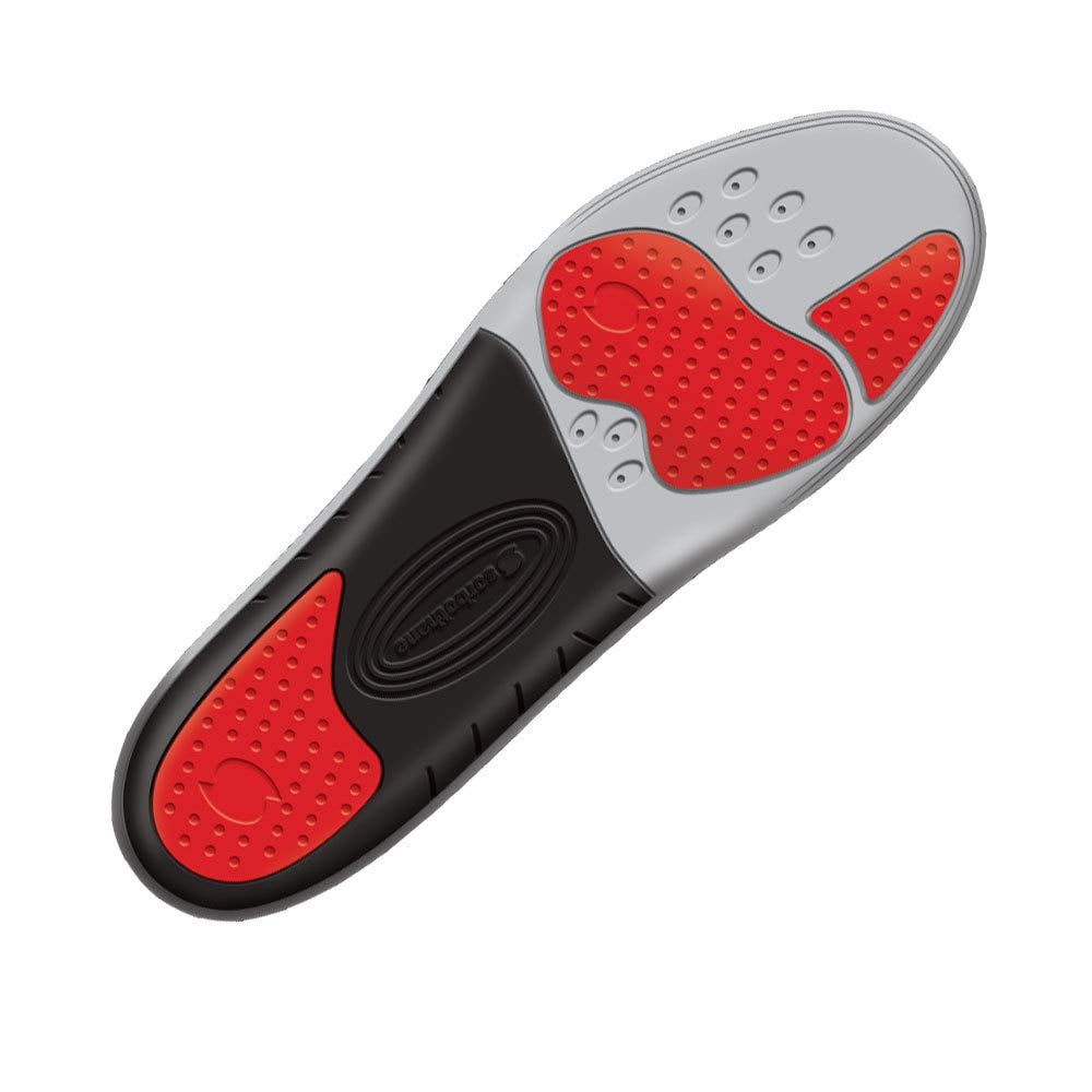 Sorbothane Sorbo Pro Insoles, Comfortable Shock Absorption Impact Protection, Pronation Control, Inserts for Sports Footwear, Limits Pain & Trauma Whilst Preventing Injuries, Size 11-12.5