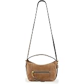 AllSaints Vega Suede Grab Bag Biscuit Brown One Size