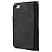 iPhone 4S Case,iPhone 4 Case,by HiLDA,Wallet Case,PU Leather Case,Credit Card Holder,Flip Cover Skin[Black]