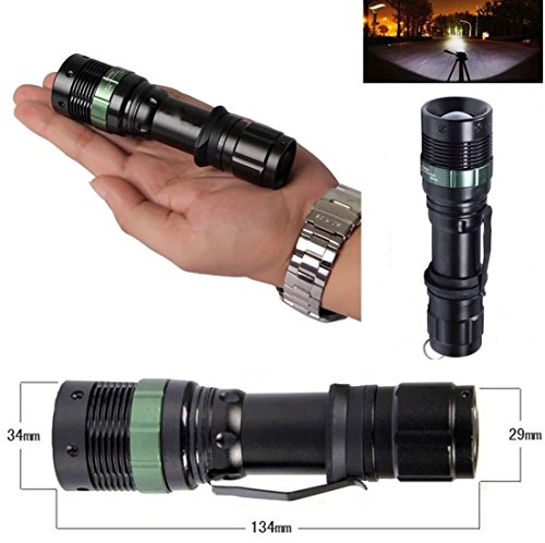 1 Pack 3000 Lumen 3 Mode Led Flashlight Adjustable Focus | Desertcart  Botswana