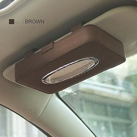 Amazon 車載ティッシュケース ティッシュホルダー ティッシュポケット 簡単固定 小物入れ かー用品 サンバイザー取付 Tz001 車用ティッシュカバー ボックス 車 バイク