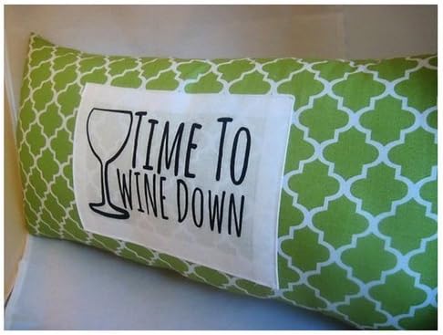 lumbar pillow cushion wine lover gifts sister quotes friendship long pillows bedroom decor