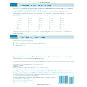 The Student Leadership Practices Inventory (LPI), Observer Instrument