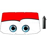 Coricha Windshield Sun Shade 2025 Car Accessories 100% Blackout Car Front Windsow Shades Umbrella Automotive Sun Visor Block Heat Insulation Protection (Red)