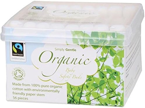 Simply Gentle Organic Baby Safety Buds 56's (Pack of 6)