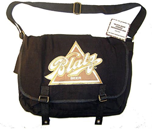 Blatz Beer Black Canvas Messanger Bag