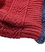 MIEDEON Men 's Winter Knitting Skull Cap Wool Warm Slouchy Beanie Hat Red One Size