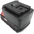 Power Tool Adapter,ABS+PC Power Tool Adapter for Milwaukee 18V Li-Ion Battery Convert to for Bosch with Charging,Supports Charging of Power Tool Batteries