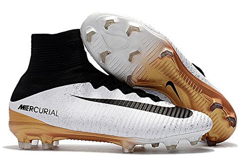 Mens High Ankle Soccer Shoes Nike Mercurial Superfly V Fg
