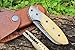 DKC Knives (2 5/18) Sale DKC-113-X DUST Bowl Damascus 4.5' Folded 7.25