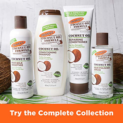 Palmer's Coconut Oil Formula Hair Milk Smoothie 8.5 Ounce (Pack of 3