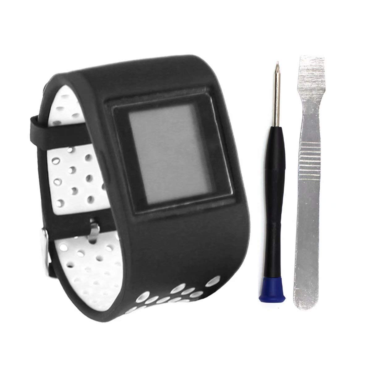 T-BLUER For Fitbit Surge Watchband, Replacement Double Color Silicone Bands Straps for Fitbit Surge Watch Fitness Tracker Watch Band Wristband Accessories