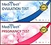 MediTesti™ Ovulation & Pregnancy Test - Includes 50 Ovulation Test Strips (LH Test) & 25 Early Pregnancy Test Strips (hCG Test)
