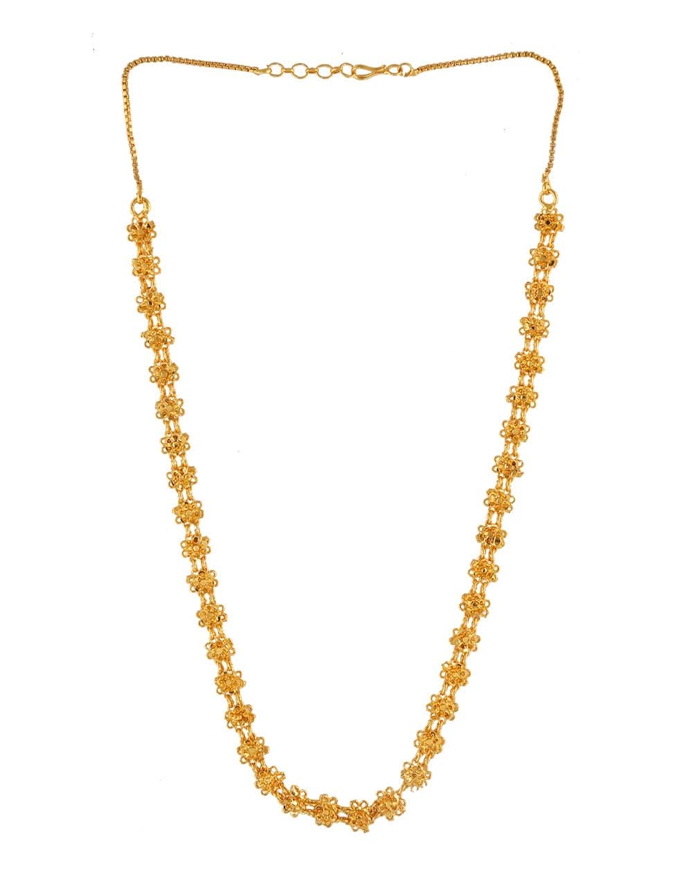 Simple Long Gold Necklace Flash Sales 