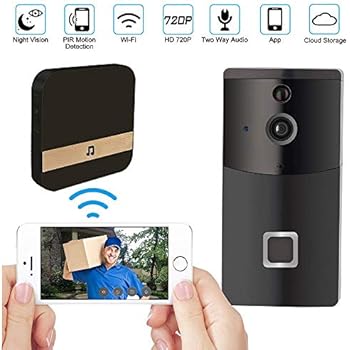 TONBUX Smart Video Doorbell Wireless Home WiFi Security