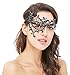 Womens Sexy Signature Phantom Of The Opera Masquerade Mask,RightEye, One size