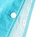 PERYOUN Child 100% Cotton Hooded Towel 24 x 48 inches (Mermaid)