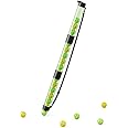 Lomccian Pickleball Ball Retriever Upper Holds 17 Balls, Pickleball Pickup Tube with Shoulder Strap, Easy Pickup Portable Pickleball Ball Holder