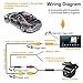 【Upgrade Version】 NATIKA Backup Camera, IP69K Waterproof Great Night Vision HD and Super Wide Angle Reverse Rear View Backup Camera for Cars Jeep Trucks SUV RV Van