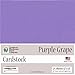 Clear Path Paper Grape Purple Cardstock - 12 x 12 inch - 65Lb Cover - 25 Sheets